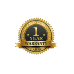 1 Year Labor Warranty